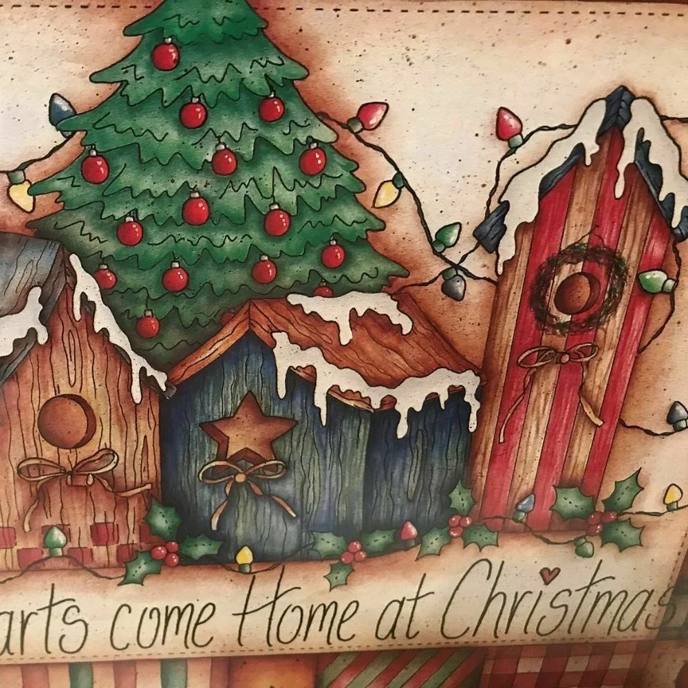 All Hearts Come Home At Christmas Print Home Interiors